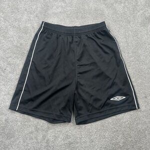 Umbro Seville Men's Soccer Shorts Size Adult Small Black White